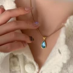 ラスト1ハワイアンジュエリー サージカルネックレスネックレス ウォータードロップ