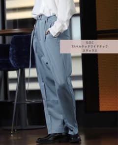 G.O.C TRベルテットタックワイドスラックスのサムネイル
