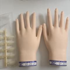 JNEC ネイリスト技能検定検定試験用 モデルハンド 両手 未開封付属