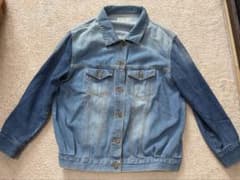 古着 BEAMS HEART デニムジャケット ワッペンデザインのサムネイル