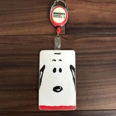 げん様専用　スヌーピー　リール付きカードケースのサムネイル