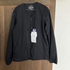 ワークマン　BAZZ HEAT 黒　L カーディガン　marshmallow