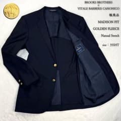 極美品 ブルックスブラザーズ カノニコ MADISON 紺ブレ 35SHT - メルカリ
