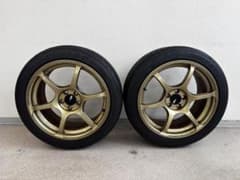 ADVAN Racing 17インチ ホイール タイヤセット　８６BRZのサムネイル