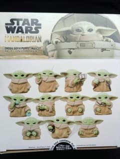 STAR WARS グローグー ソフビパペットマスコット 11種【未開封】のサムネイル