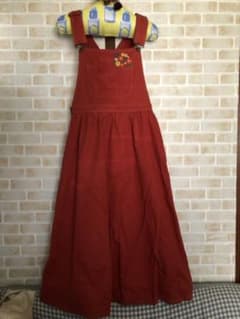 刺繍サロペット　オーバーオールのサムネイル