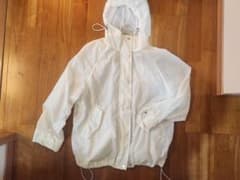 美品　NOLLEY'S. ホワイト フード付き マウンテンパーカーのサムネイル