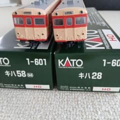 KATO HOゲージ キハ58・キハ28・キハ81 5両セット KATO カトー HOゲージ キハ58系 キハ58 M キハ28 2両セット - メルカリ