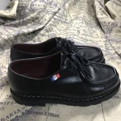 パラブーツ　ミカエル　ソールヘリほとんどなし　フランス国旗タグ付き パラブーツ ミカエル ソールヘリほとんどなし フランス国旗タグ付き