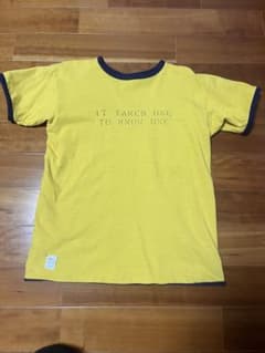 TCBジーンズ　リバーシブルTシャツ イエロー 38 TCBジーンズ リバーシブルTシャツ イエロー 38 - メルカリ