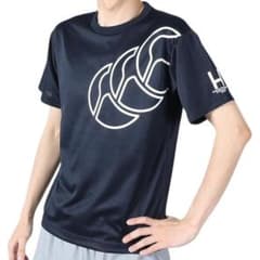 [カンタベリー] 半袖Tシャツ XLサイズ 吸汗速乾 フレックスクール ネイビーのサムネイル