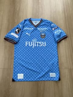 2024 川崎フロンターレ 1st ユニフォーム　２ＸＬ　天皇杯マーク加工 2024 川崎フロンターレ 1st ユニフォーム 2XL 天皇杯マーク加工