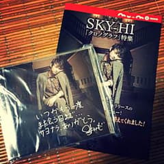 SKY-HI クロノグラフ[CD＋DVD]のサムネイル