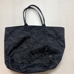 PORTER LOWERCASE エディフィス トートバッグ カモフラ ブラックのサムネイル