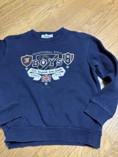 familiar キッズ トレーナー 120 ネイビー