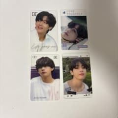 BTS V テヒョン トレカ 4枚セットのサムネイル