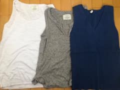 ungridタンクトップ3枚セットのサムネイル