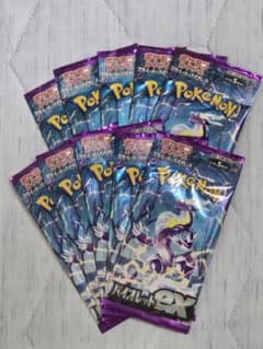 ポケモンカードゲーム バイオレットex 10パックセットのサムネイル