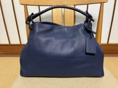 極美品 土屋鞄 クラルテ アークキャリートート 限定色（ブルー 