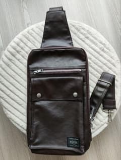 PORTER ポーター　フリースタイル　ボディバッグ　06127 茶のサムネイル