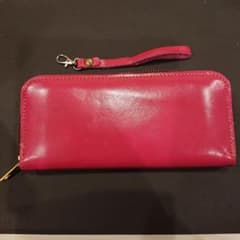 本革 長財布 ファスナーのサムネイル