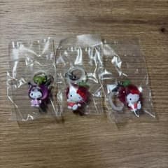 サンリオキャラクターズ フルーツマスコット 計3点のサムネイル
