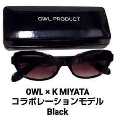 OWL × 宮田和弥 サングラス ブラック ジュンスカイウォーカーズ オウル