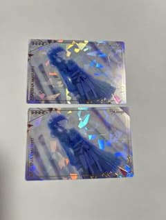 プロジェクトセカイ ウエハース 朝比奈まふゆ カード2枚セットのサムネイル