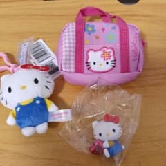 ハローキティ ぬいぐるみ ミニバッグ セットのサムネイル