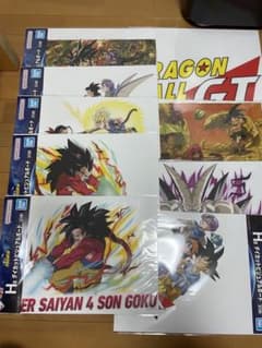 一番くじ ドラゴンボールGT H賞 ダイカットビジュアルボード セットのサムネイル