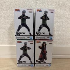 NARUTO Figuno フィギュア はたけカカシ うちはイタチ 全4体セット