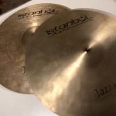 美品Istanbul Agop Jazz hi-hat s/e 14"ハイハットのサムネイル