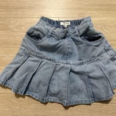 GLOBAL WORK デニムプリーツスカート 120のサムネイル