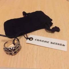 最終値下げ！！クロムハーツ フローラル クロス リングのサムネイル