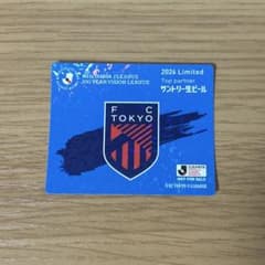 サントリー生ビール　Jリーグ　FC東京　ステッカー　シールのサムネイル