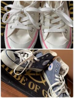 まとめ売り　コンバーススニーカー CONVERSE コンバース　2足まとめ売りのサムネイル