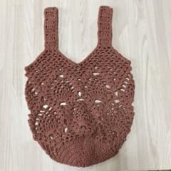 ハンドメイド かぎ針編み エコバッグのサムネイル