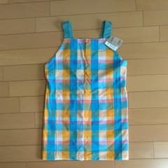 【2児ママきょーこ様　専用】キッズエプロン（110~120）新品のサムネイル