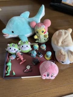 ぬいぐるみ　ガチャガチャ　まとめてのサムネイル