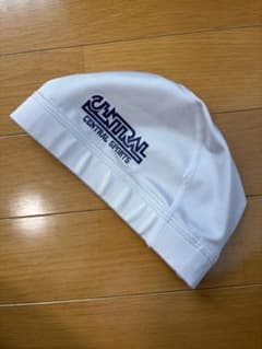 CENTRAL SPORTS 水泳帽 白色のサムネイル
