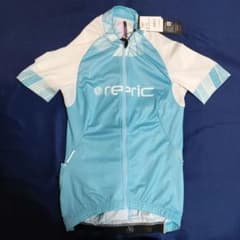 reric サイクルジャージ M 水色 新品タグ付きのサムネイル