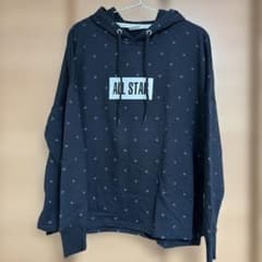 CONVERSE 星柄フード付きパーカー Mサイズのサムネイル