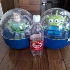 トイストーリー　でかガチャ　リトルグリーンメン　バズライトイヤーのサムネイル