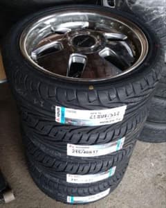 ②work ユーロライン　17インチ　4穴マルチ ②work ユーロライン 17インチ 4穴マルチ - メルカリ