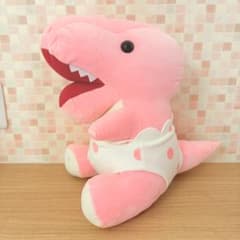 【新品】おばんつ ベビー恐竜 特大ぬいぐるみ BIG 即日発送 匿名配送のサムネイル