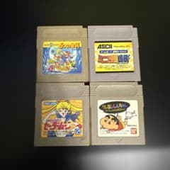 ゲームボーイ ソフト 4本セット まとめ売りのサムネイル