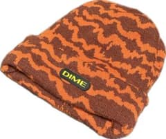 DIME ニット帽 オレンジブラウンのサムネイル