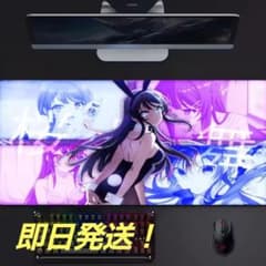 青ブタ 桜島麻衣 プレイマット ラバーマット デスクマット - メルカリ