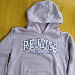 薄紫 フード付きパーカー REJOICEのサムネイル