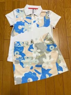 【and per se】Women's Golf Wear Set (Top and Bottom)